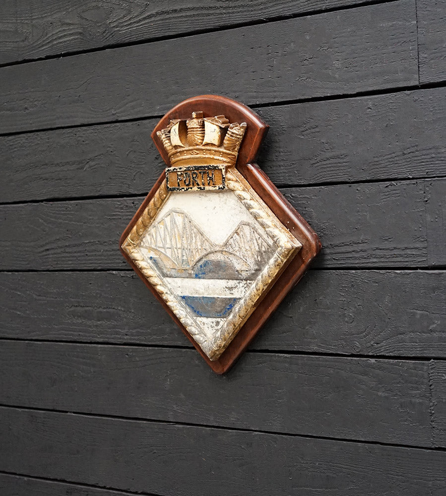 HMS Forth (A187) Sub Depot Ship Screen Badge Trinity Marine