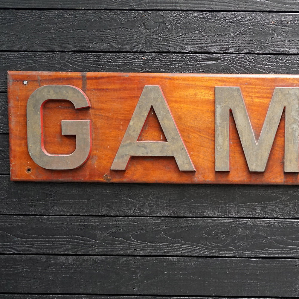 HMS Gambia 1942 (48) Cruiser Nameboard Trinity Marine