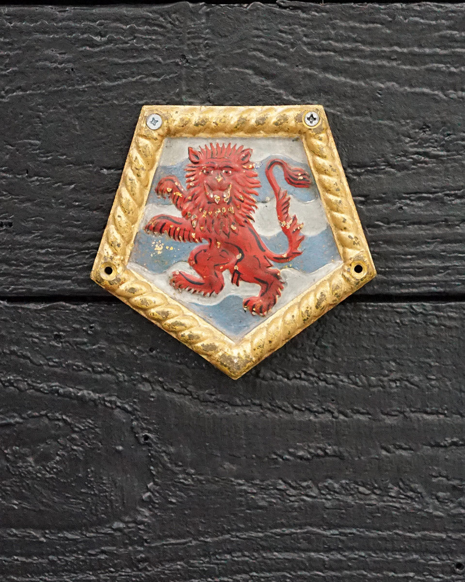 HMS Kenya Boat Badge 1940 Painted