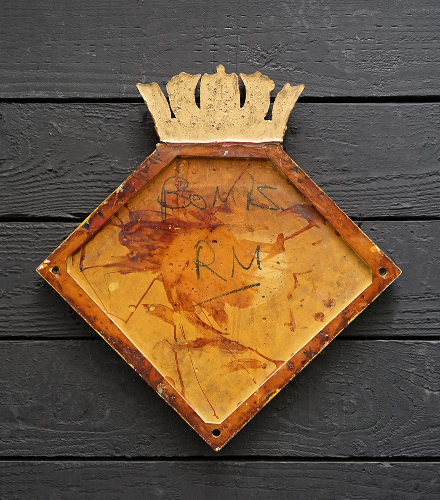 Huge HMS Lowestoft Wardroom Badge Trinity Marine