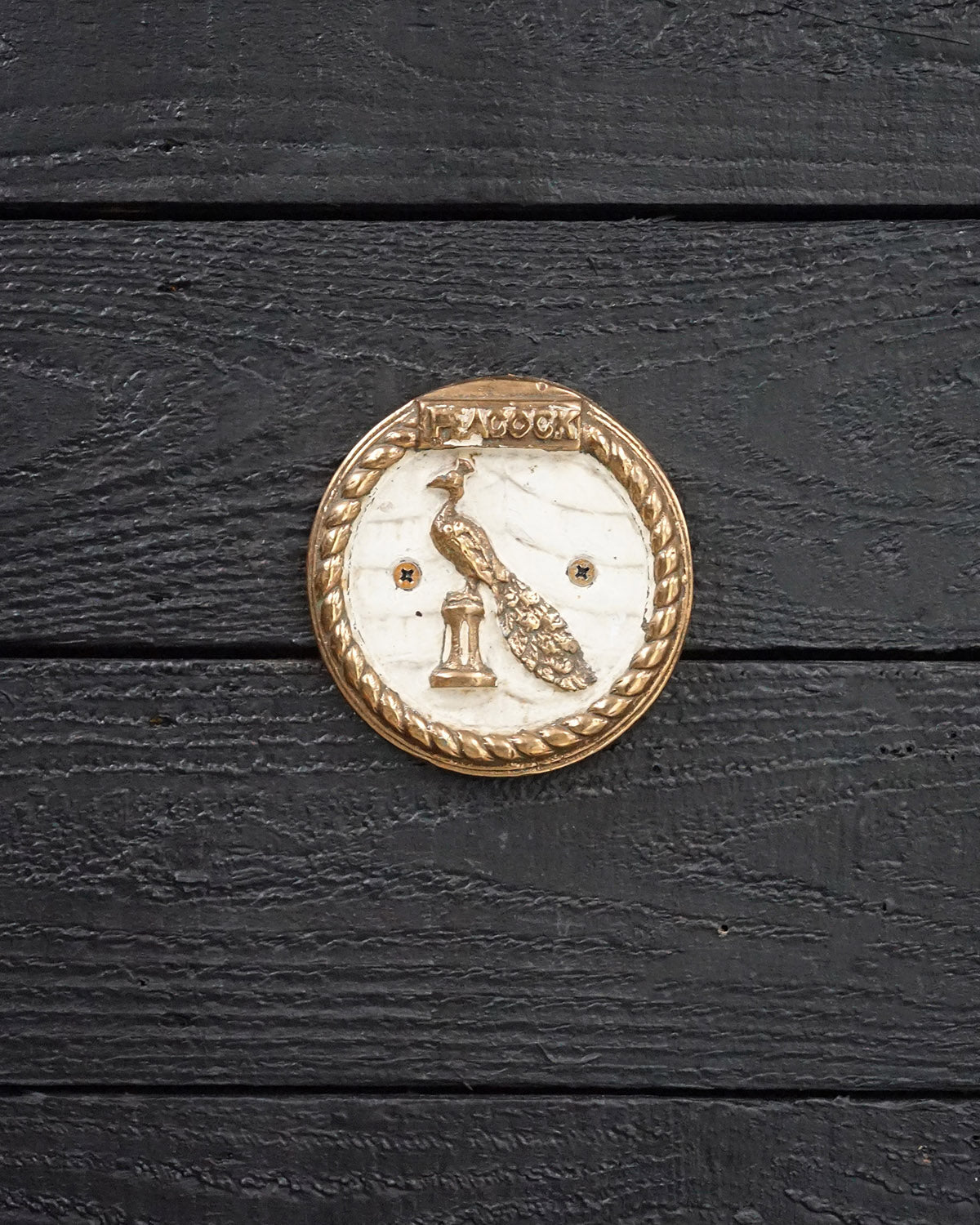 HMS Peacock Gun Tompion 1943 Trinity Marine