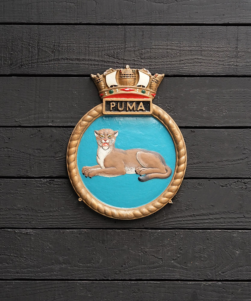 HMS Puma Screen Badge Trinity Marine