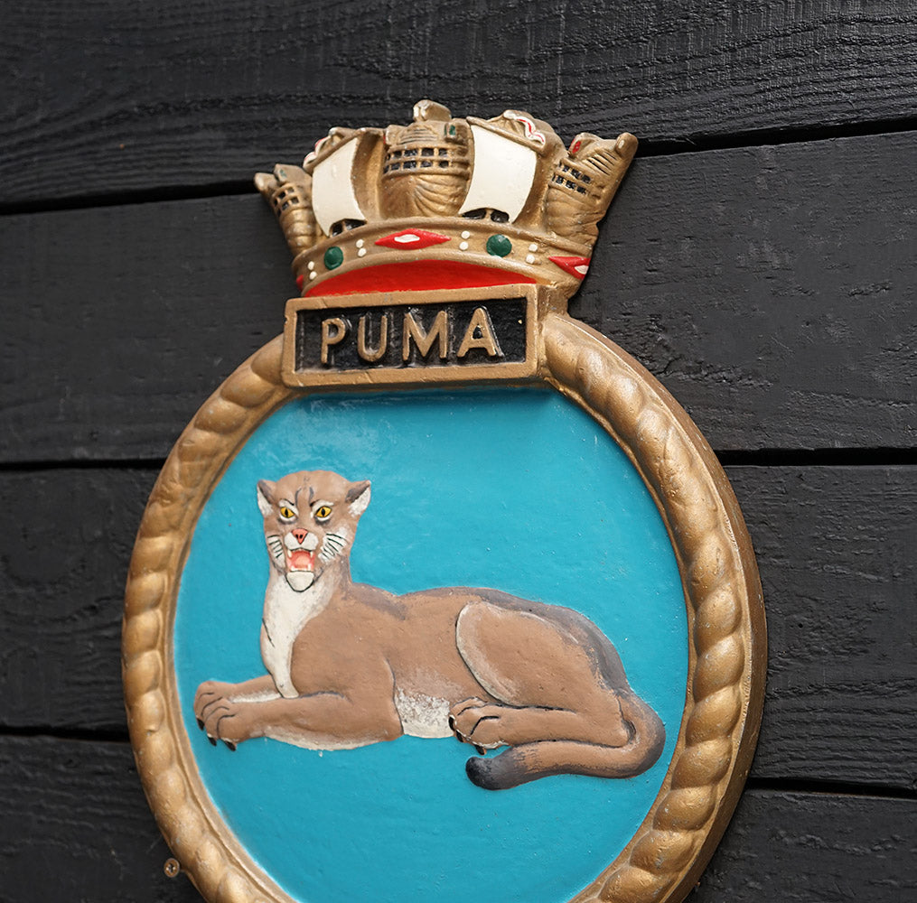 HMS Puma Screen Badge Trinity Marine