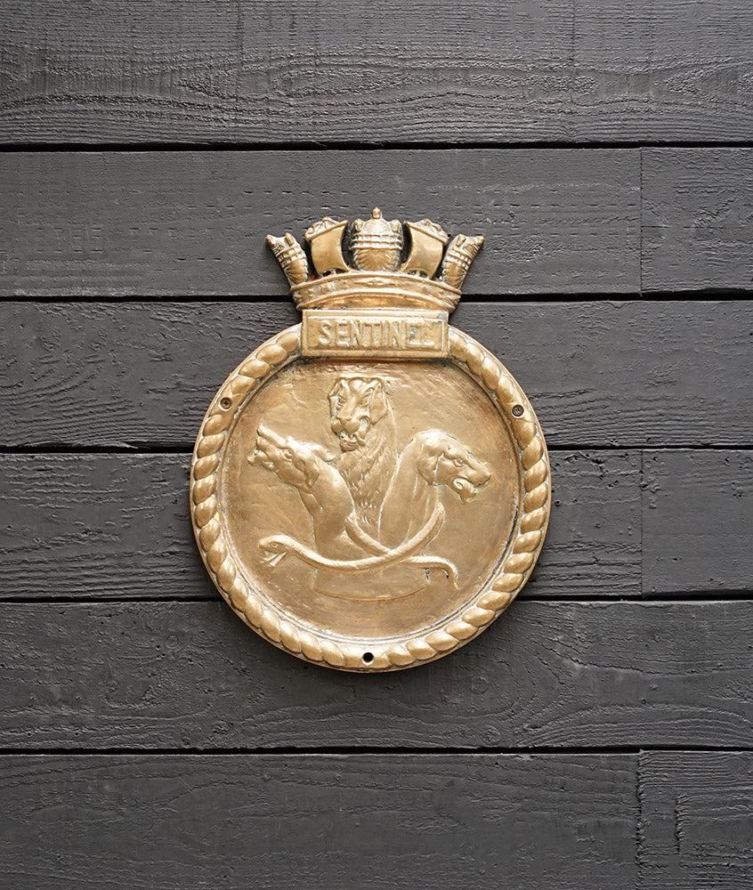 HMS Sentinel (P256) Submarine Screen Badge Trinity Marine