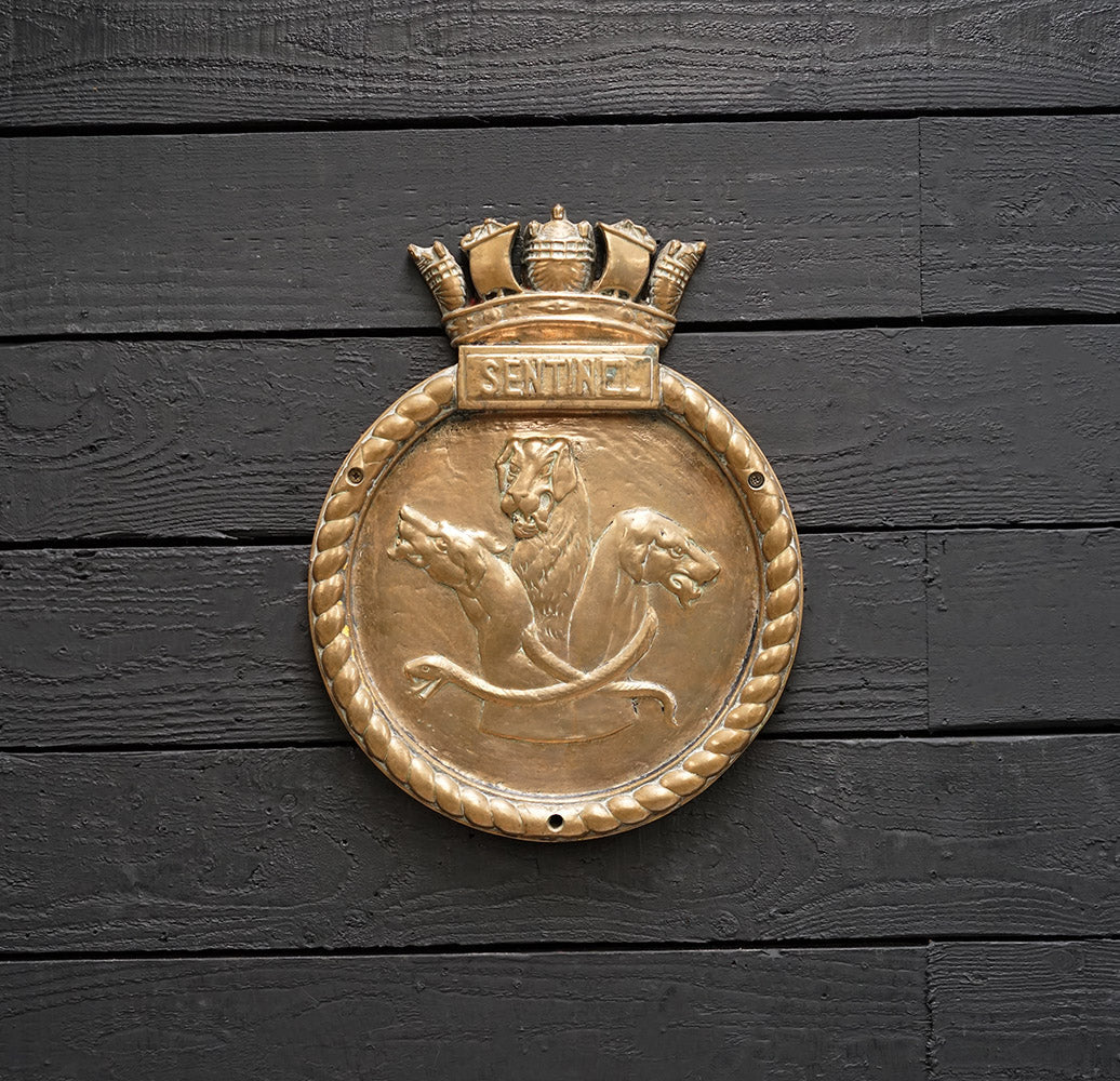 HMS Sentinel (P256) Submarine Screen Badge Trinity Marine