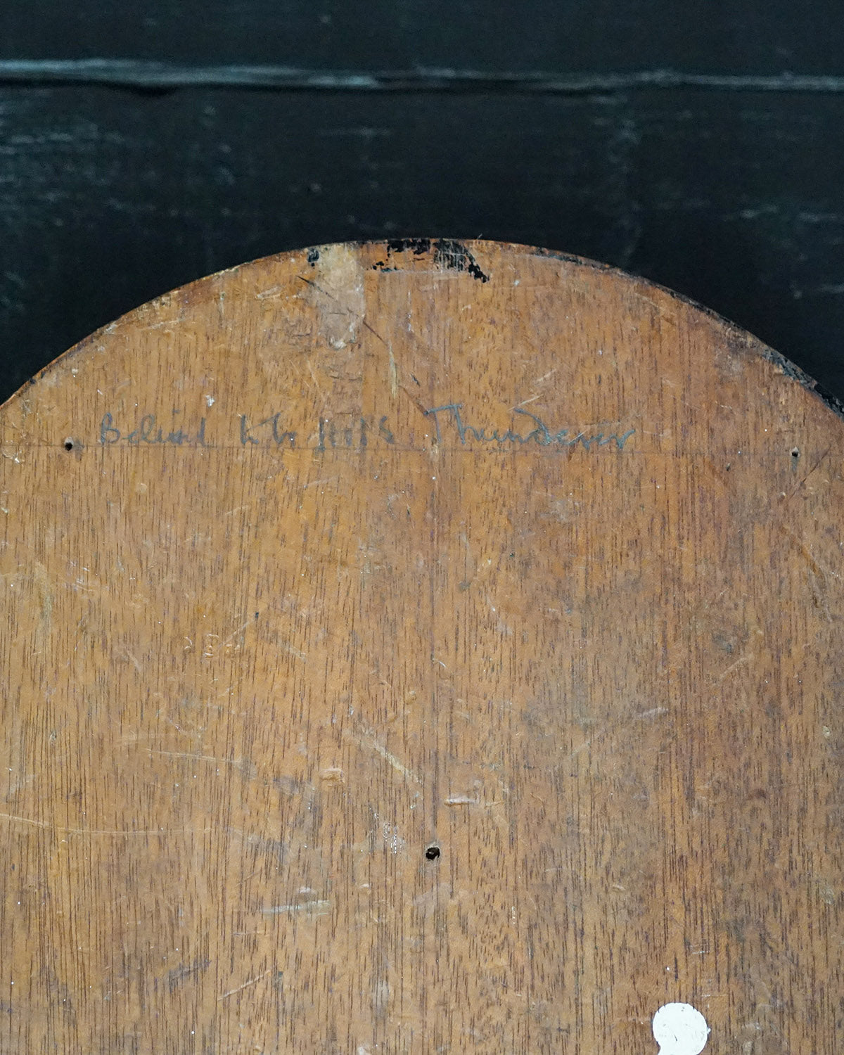 HMS Thunderer Wardroom Badge - 1912 Trinity Marine