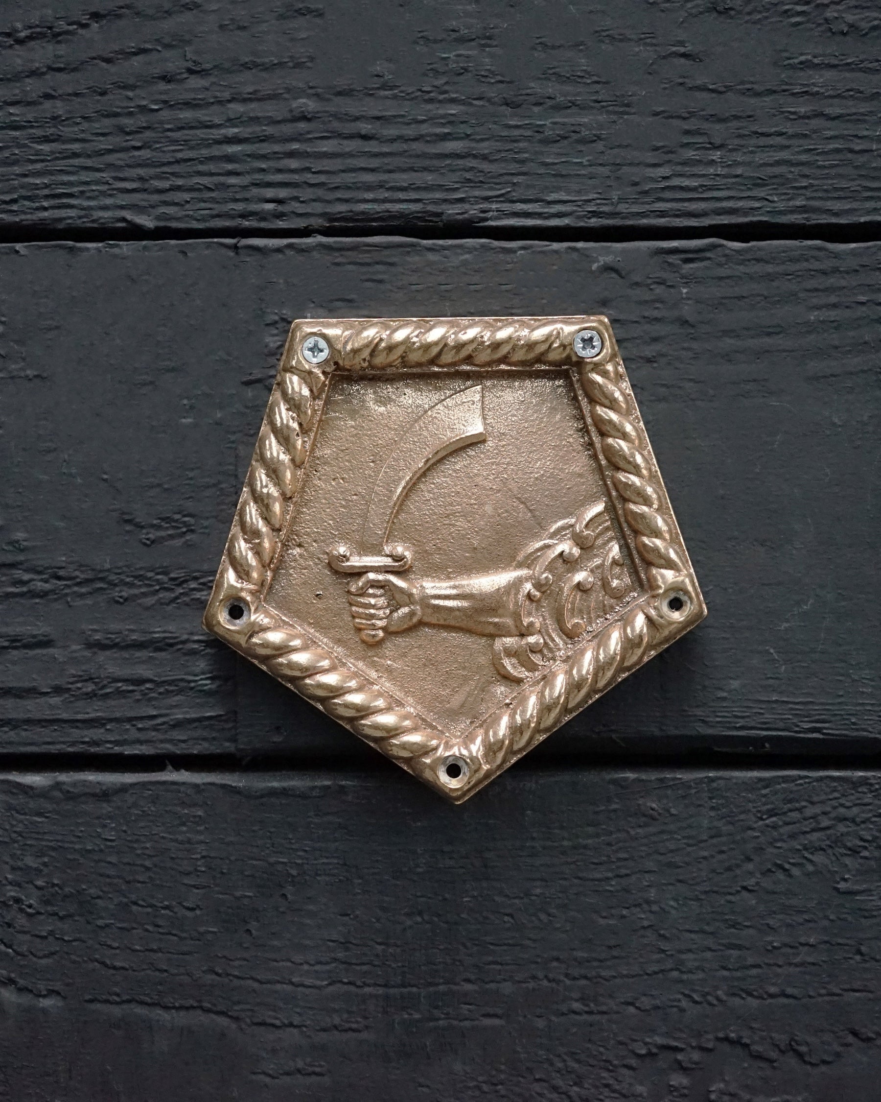 HMS Vindictive Boat Badge - 1918 Trinity Marine