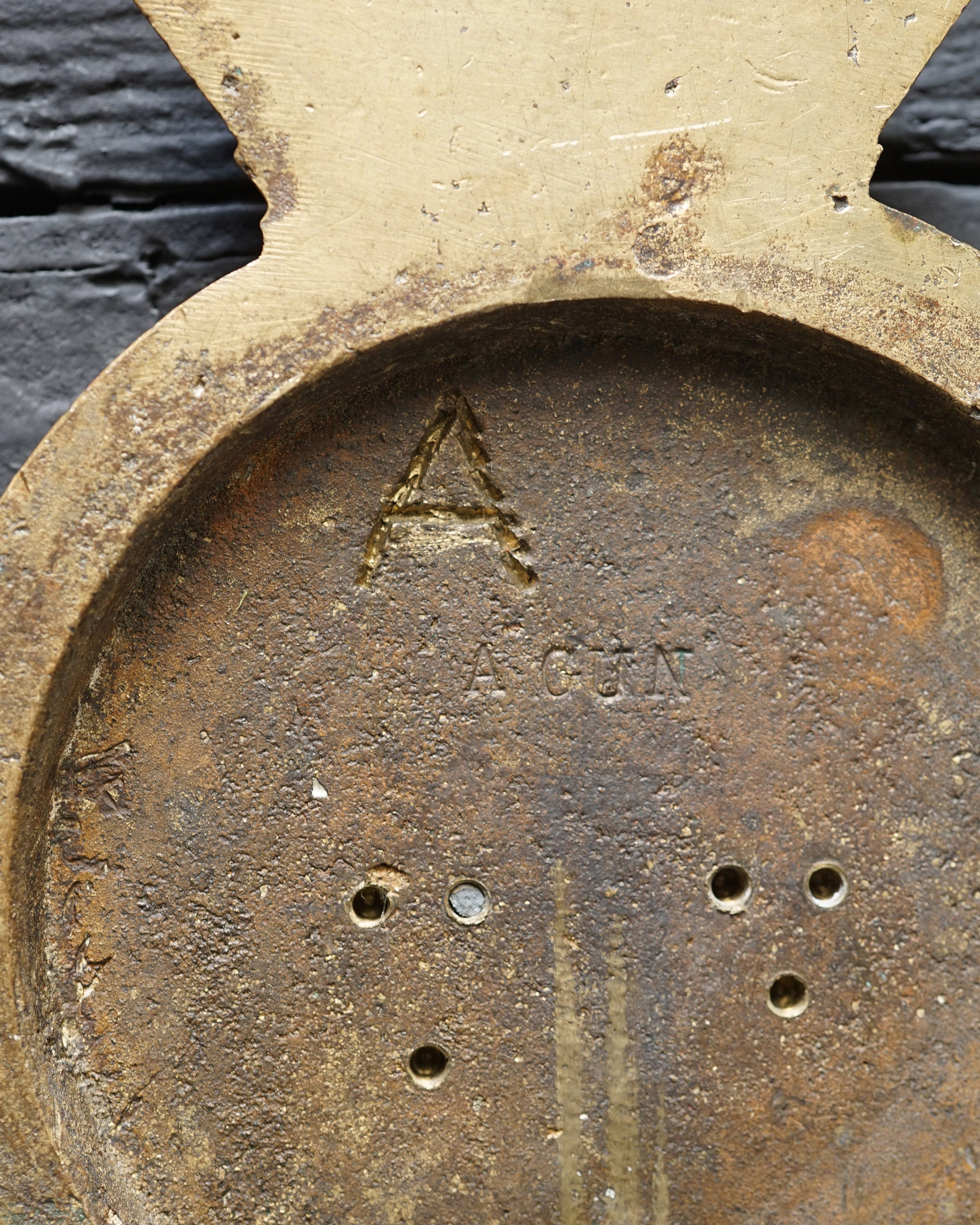 HMS Wakeful 'A' Gun Tompion Crest Trinity Marine