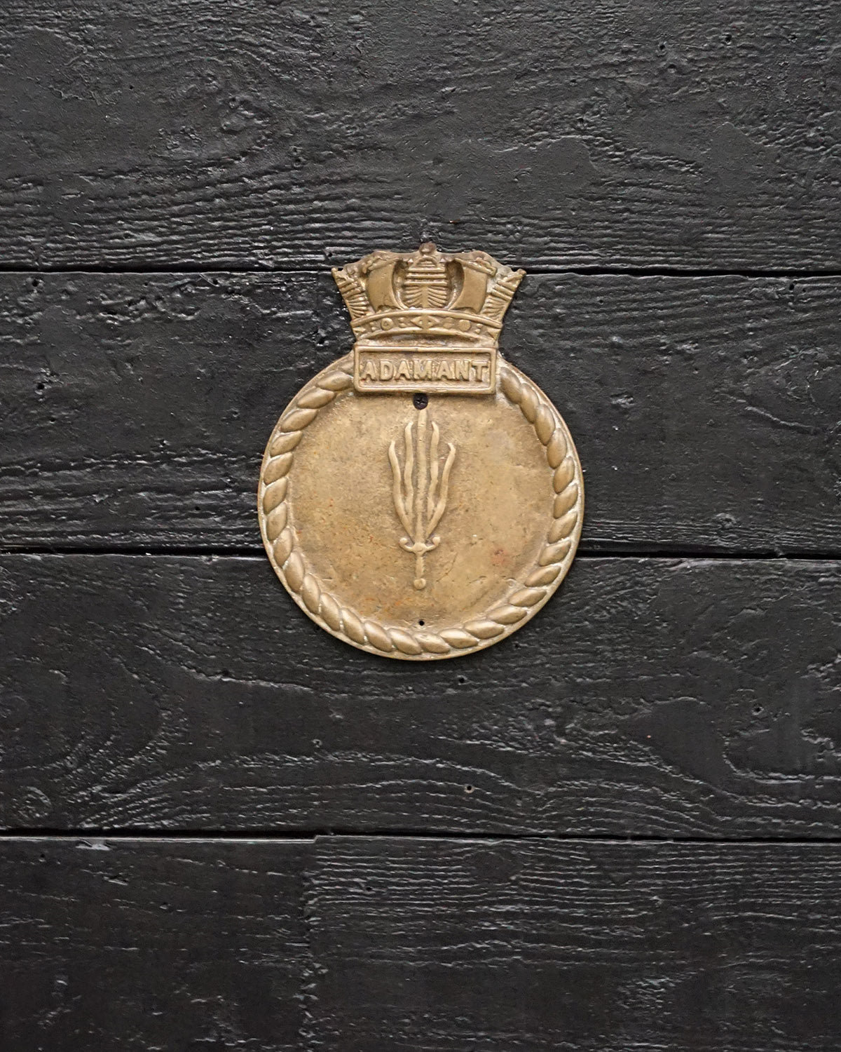 HMS Adamant Boat Badge 1942 Trinity Marine