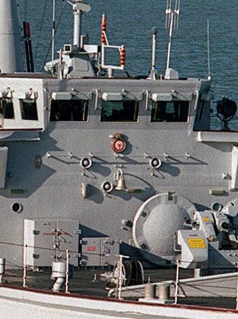 HMS Atherstone (M38) Minesweeper Screen Badge Trinity Marine