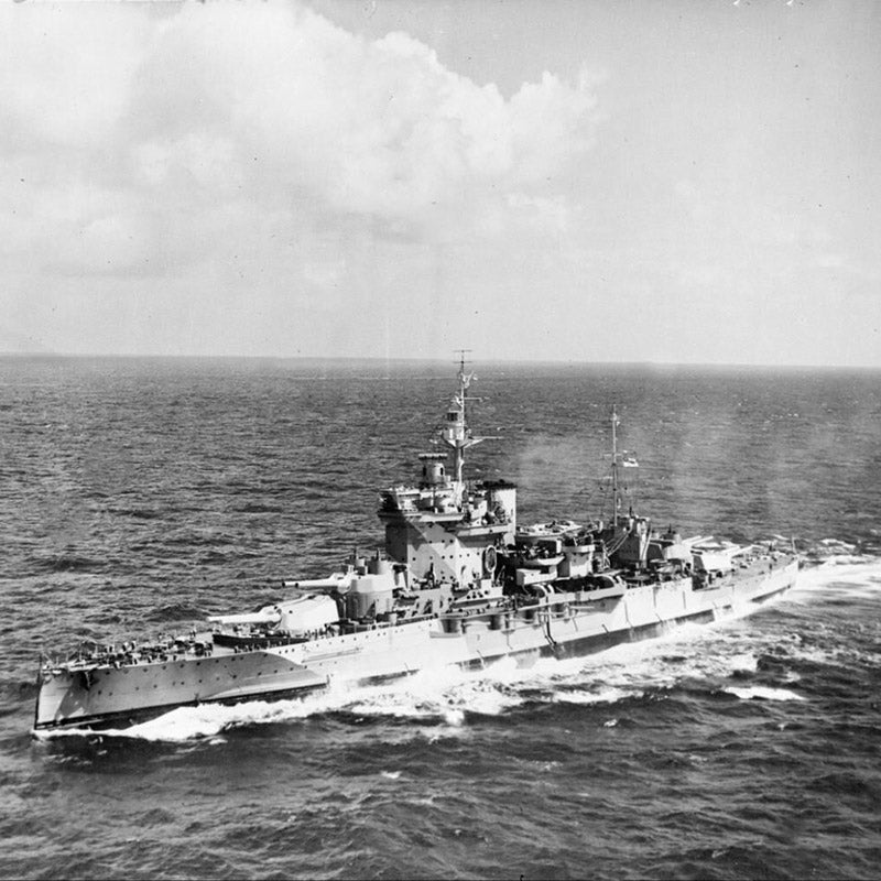 HMS Warspite Sailor Made Souvenir