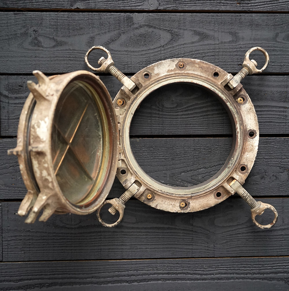 Heavy Brass Scuttle Ex HMS Renown (1916) Trinity Marine