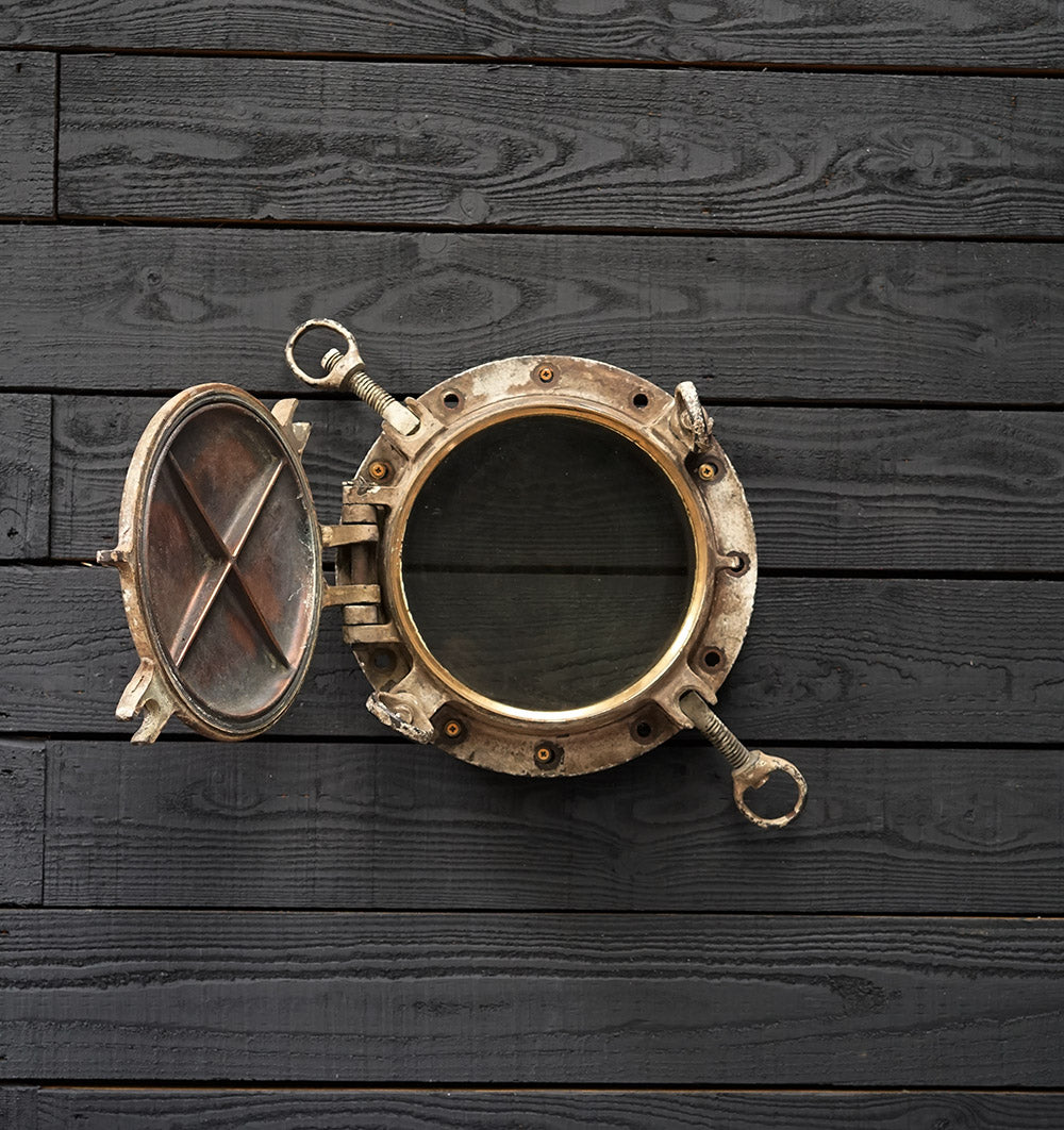 Heavy Brass Scuttle Ex HMS Renown (1916) Trinity Marine