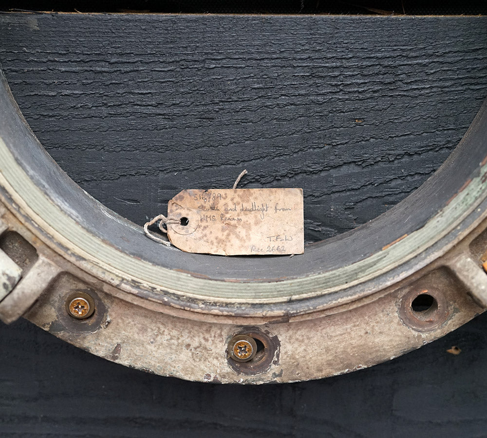 Heavy Brass Scuttle Ex HMS Renown (1916) Trinity Marine