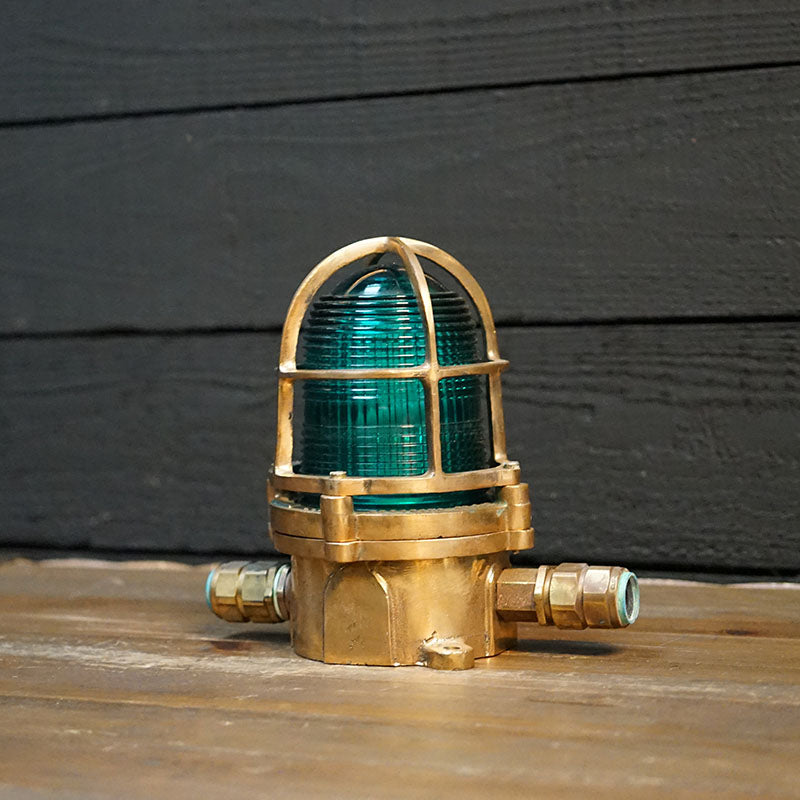 Pauluhn USA Bronze Helipad Light - Green Trinity Marine
