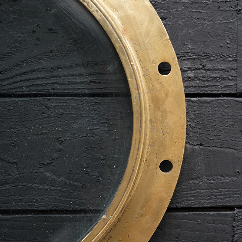 Huge 21” Brass Fixed Ships Porthole - MV Stella Oceanis Trinity Marine