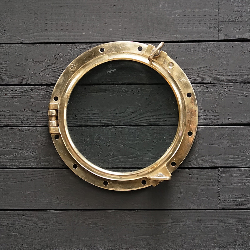 Huge 21” Brass Opening Ships Porthole - MV Stella Oceanis Trinity Marine