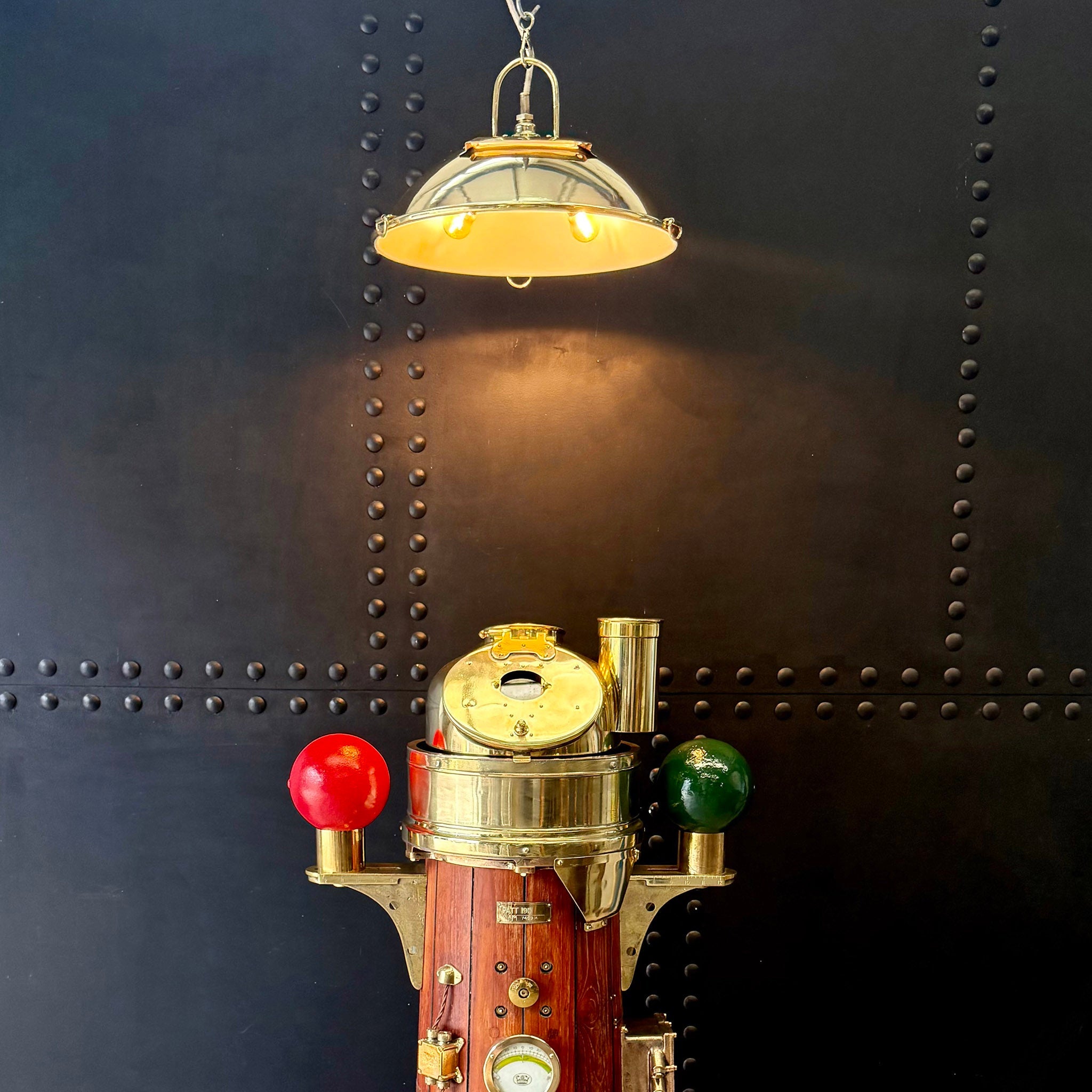RN Warship Cargo Cluster Pendant Light Trinity Marine