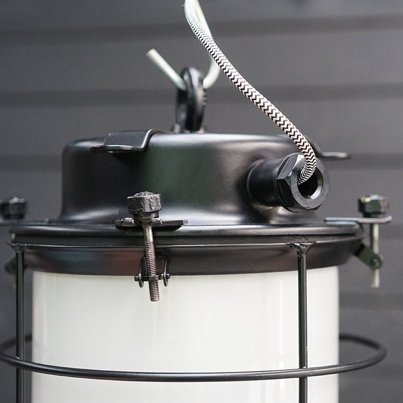 Ice Breaker Black Caged Pendant Light Trinity Marine