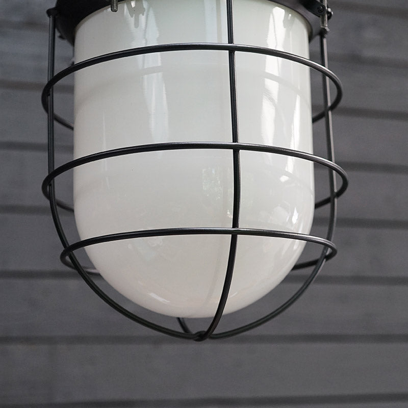 Ice Breaker Black Caged Pendant Light Trinity Marine