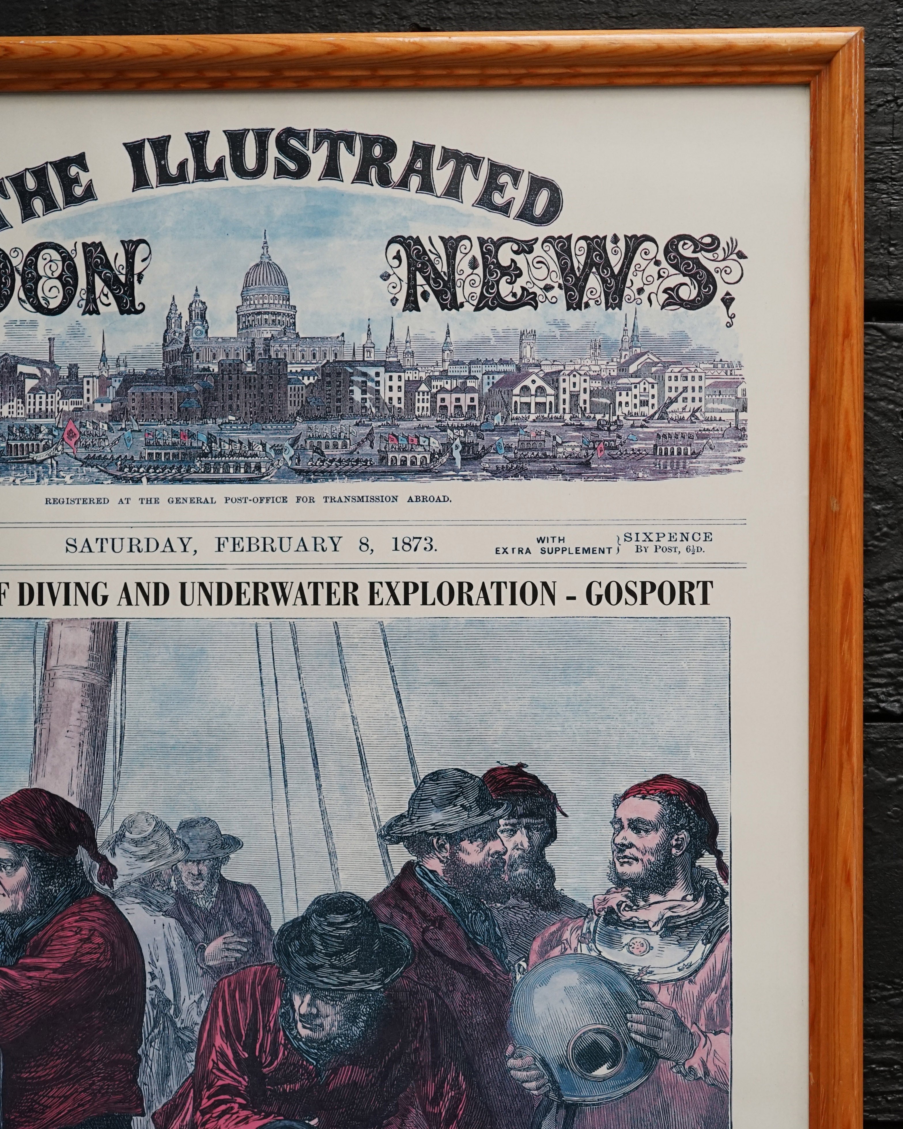 Diving Museum Cover London News Print Trinity Marine