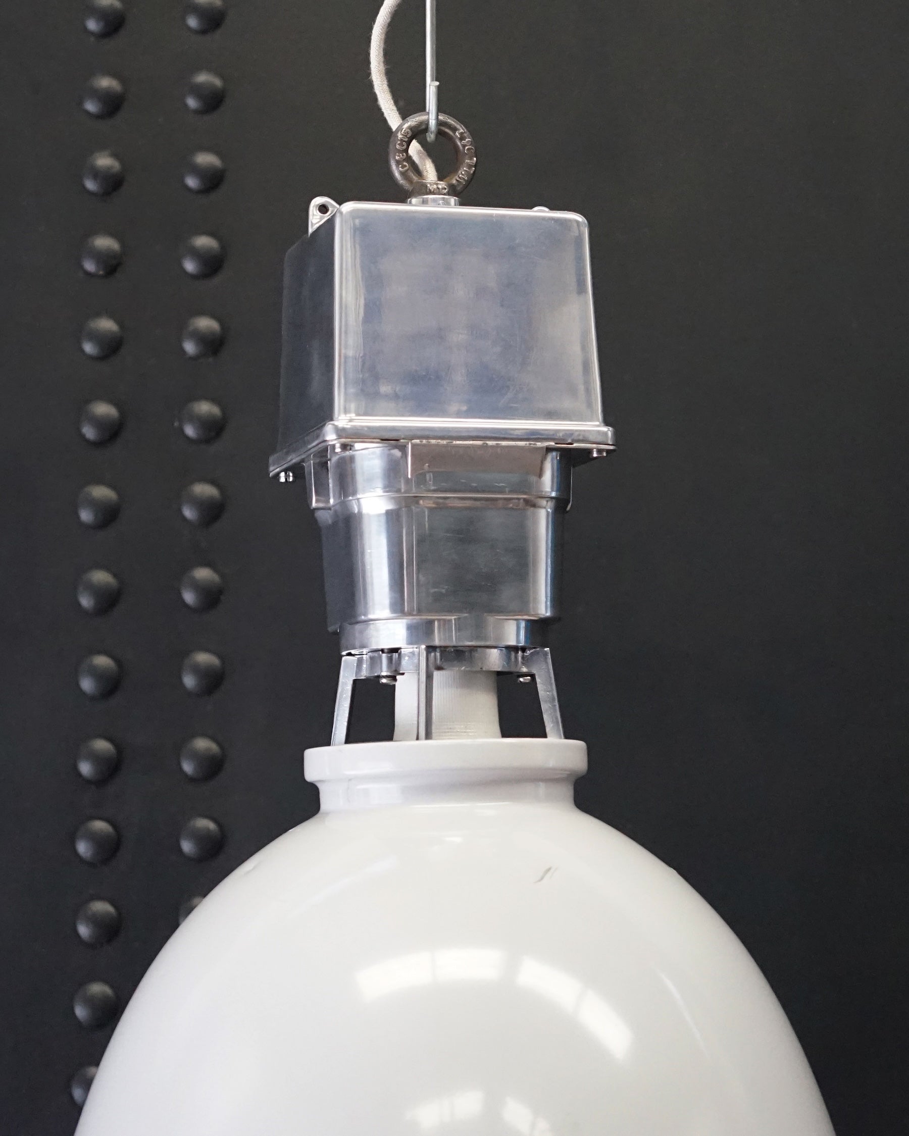 Industrial Thorlux Enamel Pendant Factory Lights Trinity Marine