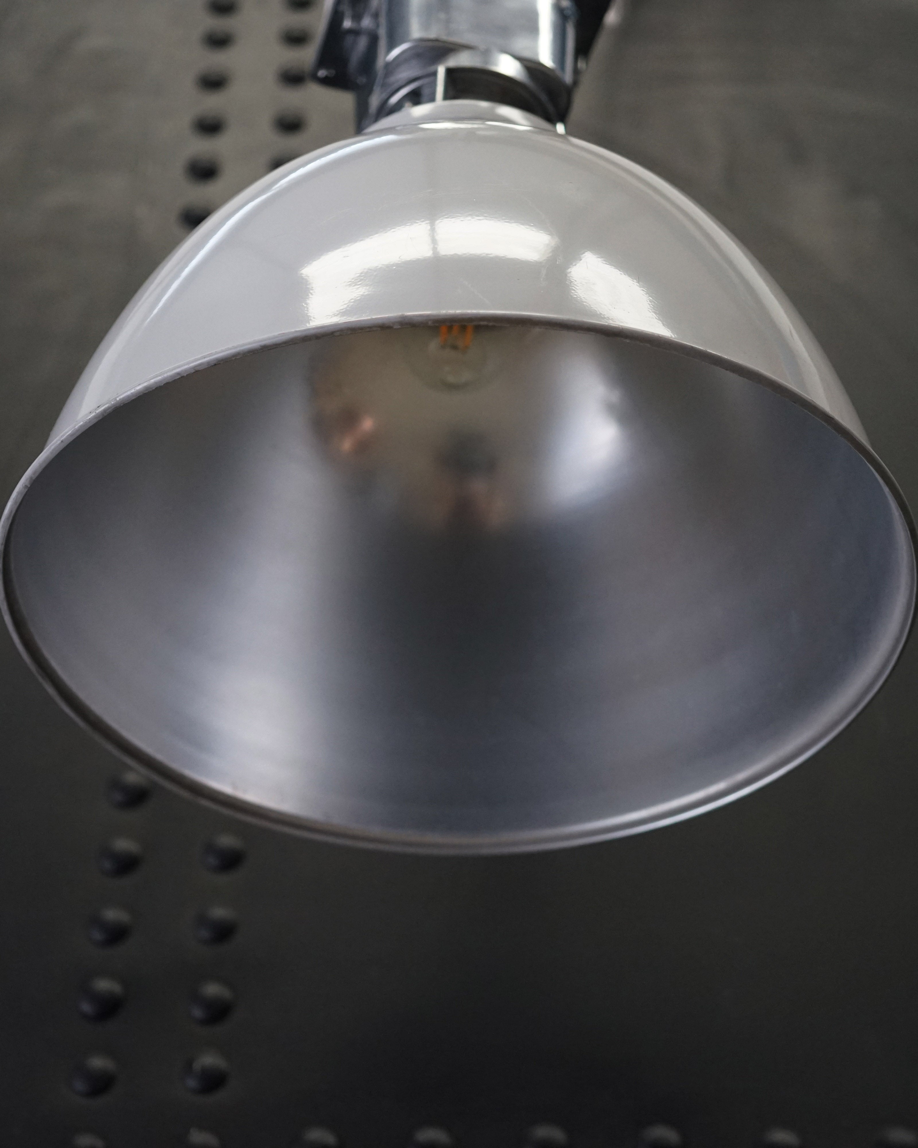 Industrial Thorlux Enamel Pendant Factory Lights Trinity Marine