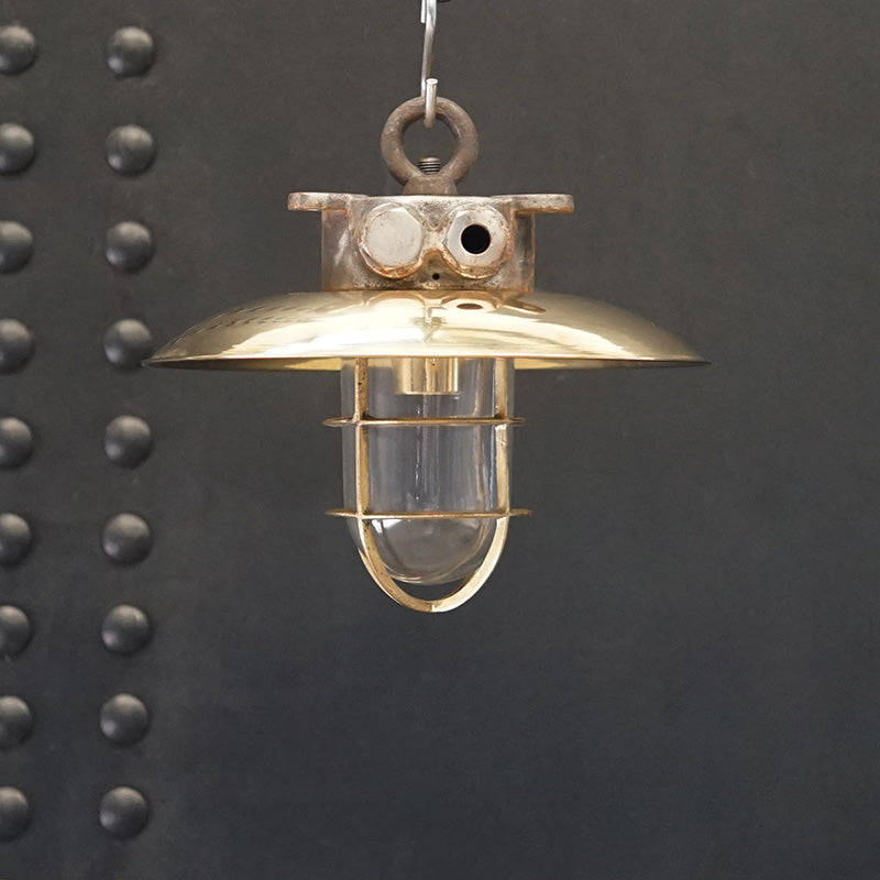 Iron & Brass Passage Light Pendant – MV Lake Hill 2 Trinity Marine