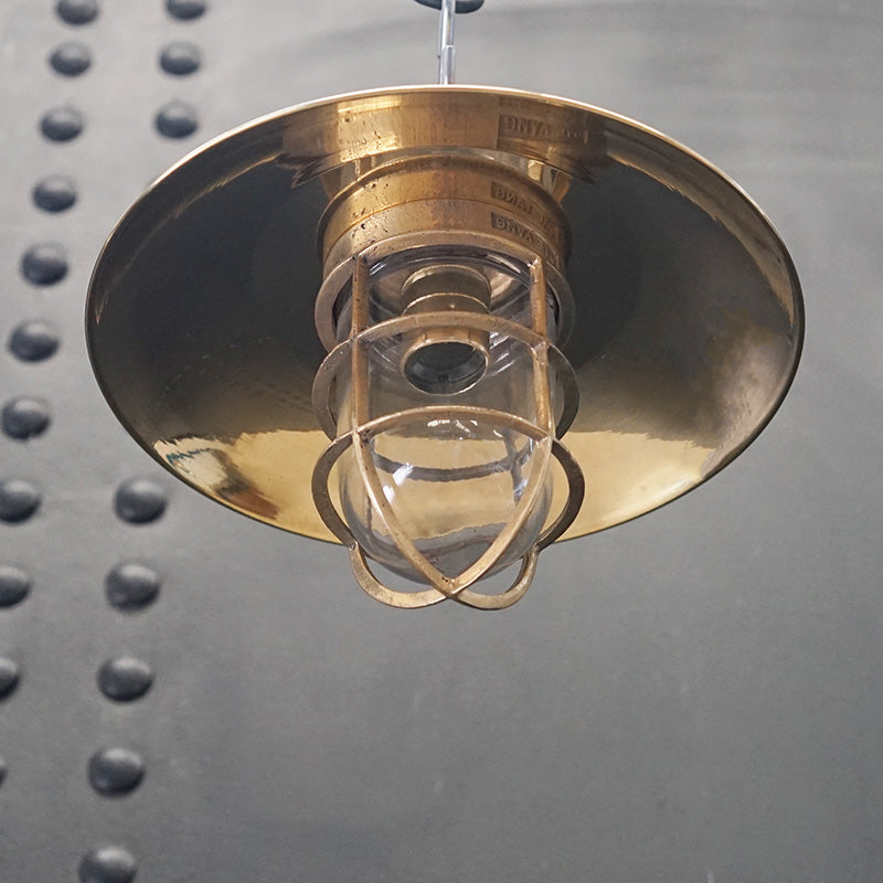 Iron & Brass Passage Light Pendant – MV Lake Hill 2 Trinity Marine