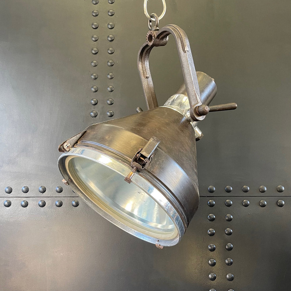 Iron Ships Cargo Pendant Light - Ex MV Blue Moon Trinity Marine
