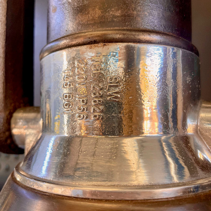 Iron Ships Cargo Pendant Light - Ex MV Blue Moon Trinity Marine