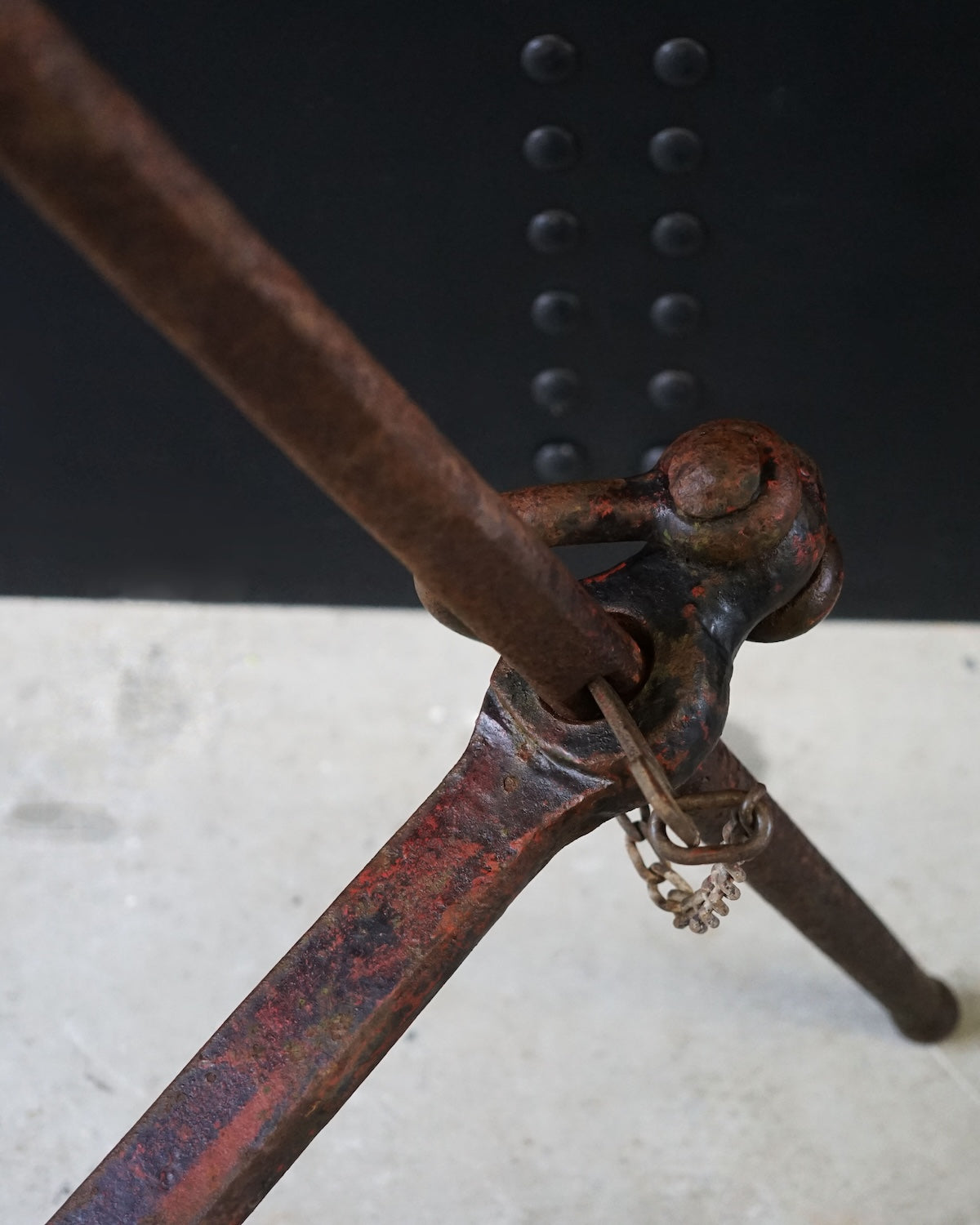 Large Iron Fishermans Anchor Trinity Marine