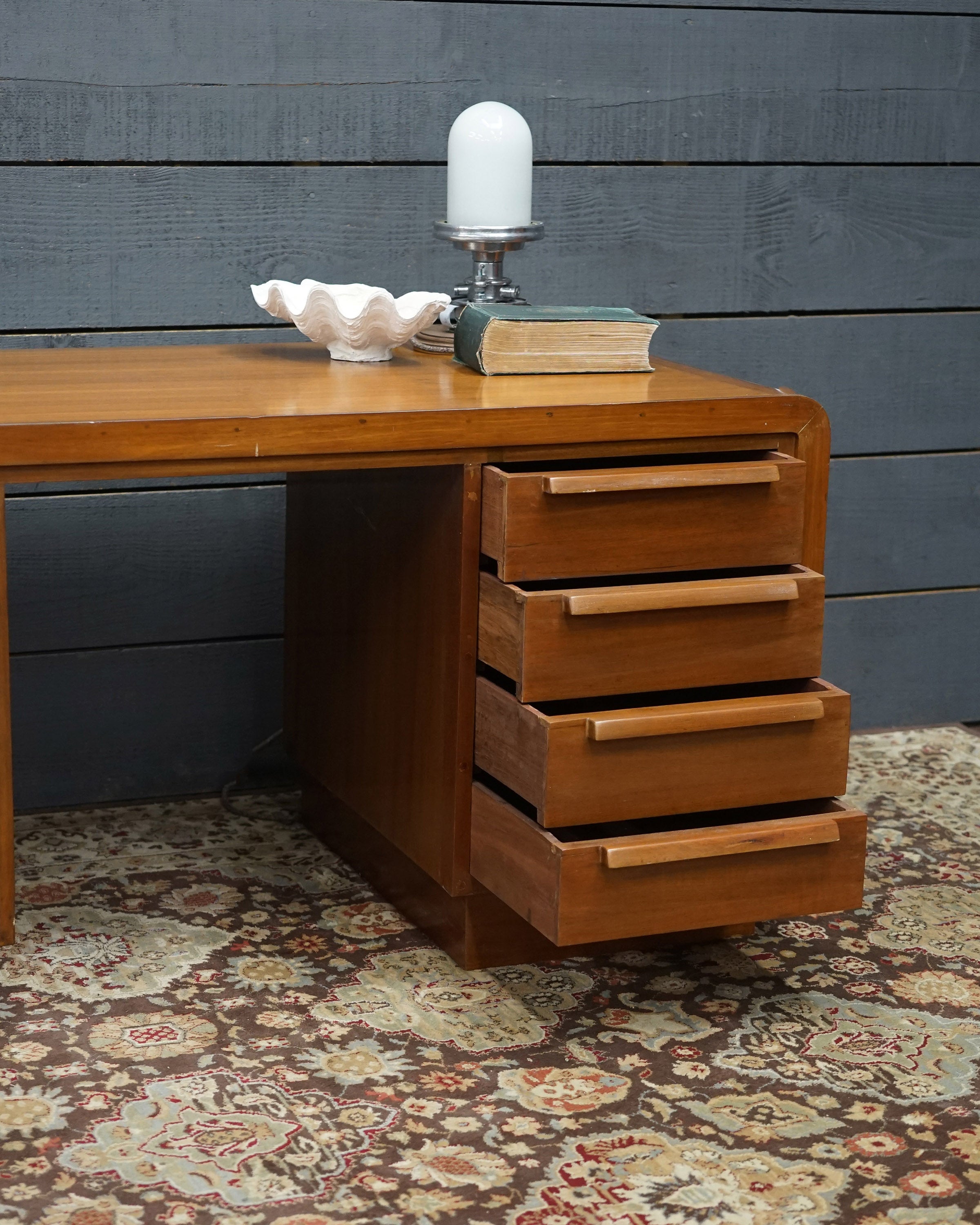 Italia Lines MV Augustus Mid-Century Desk Trinity Marine
