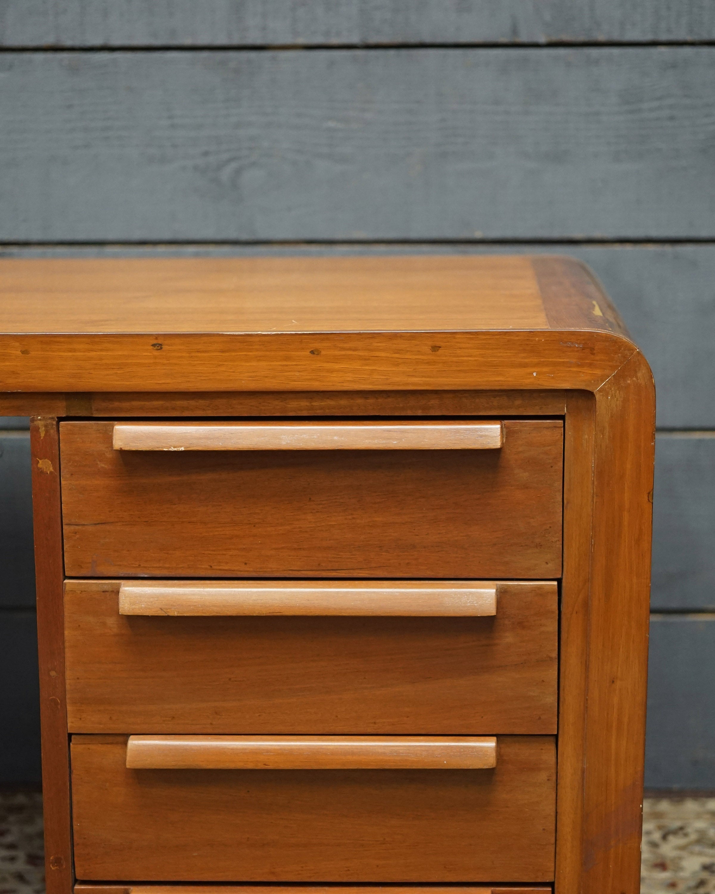 Italia Lines MV Augustus Mid-Century Desk Trinity Marine