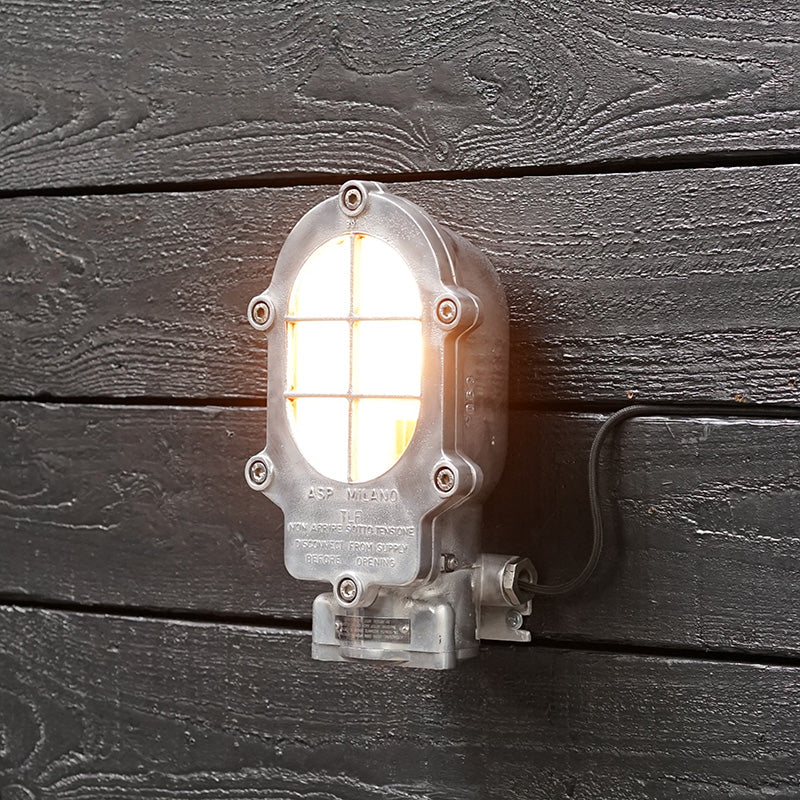Italian Ships Explosion Proof Oval Wall Light Trinity Marine