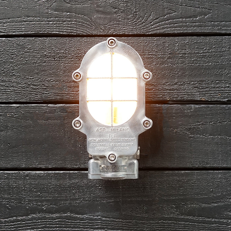 Italian Ships Explosion Proof Oval Wall Light Trinity Marine