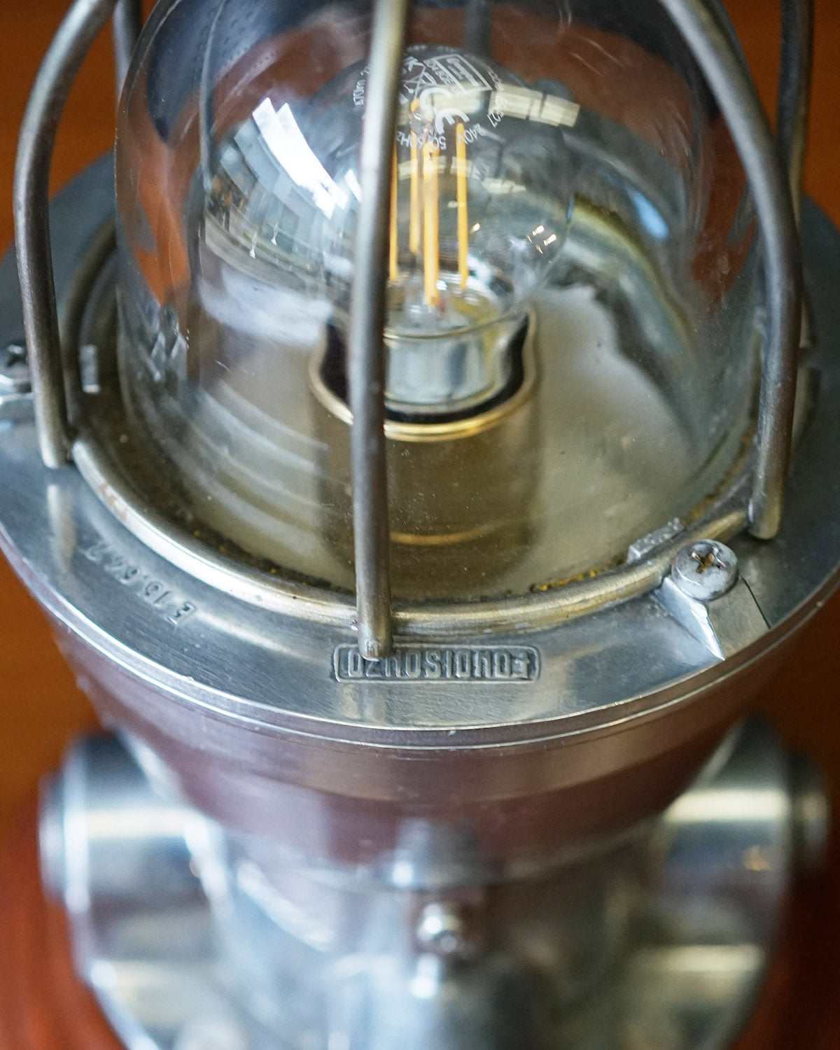 Italian Explosion Proof Table Lamp MV Gas Ice Trinity Marine