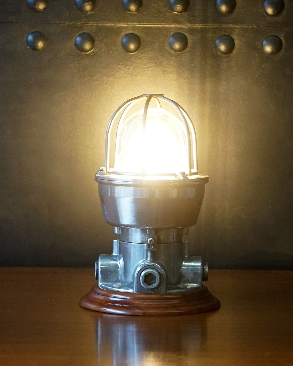 Italian Explosion Proof Table Lamp MV Gas Ice Trinity Marine