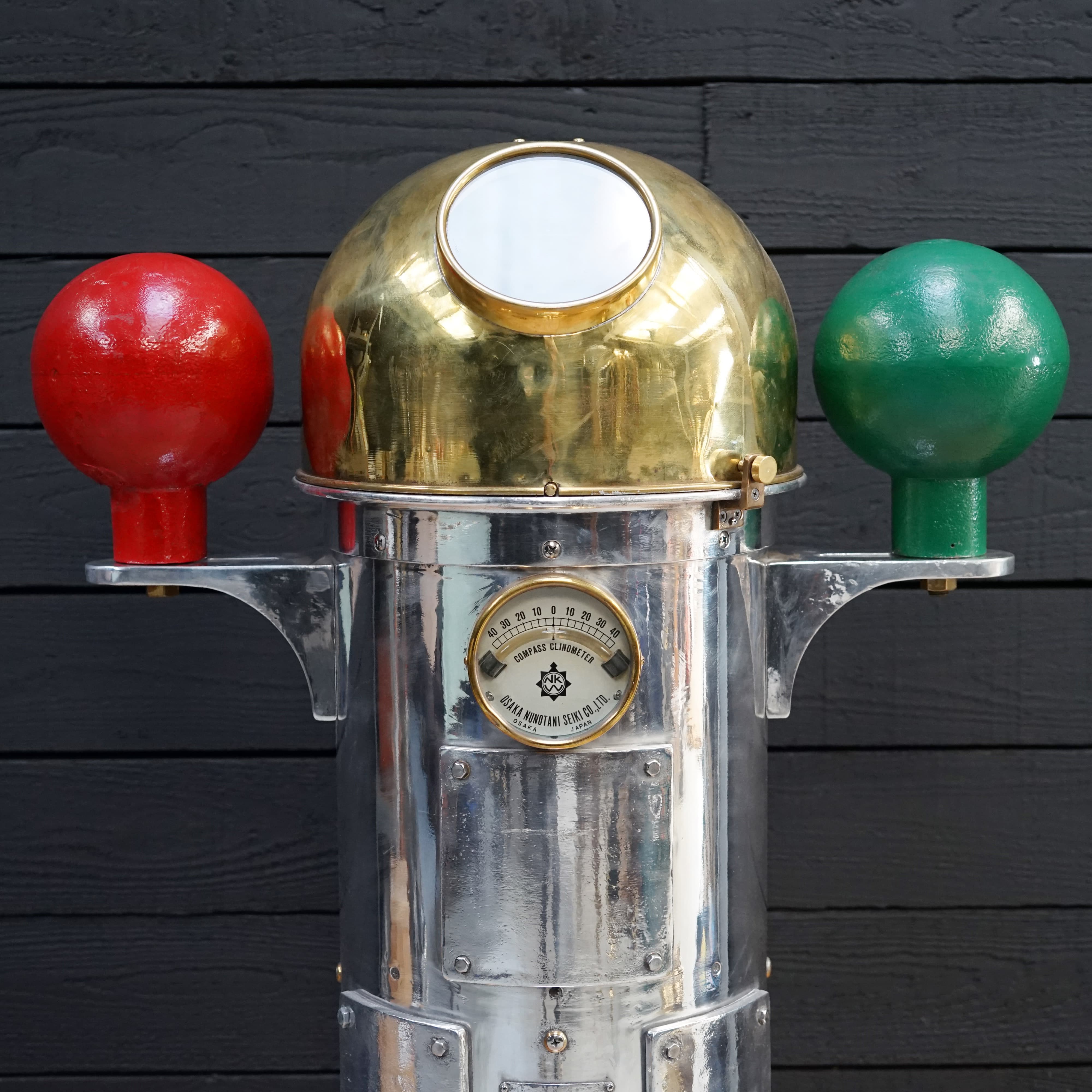 Japanese Merchant Navy Ship's Binnacle - 70s Trinity Marine