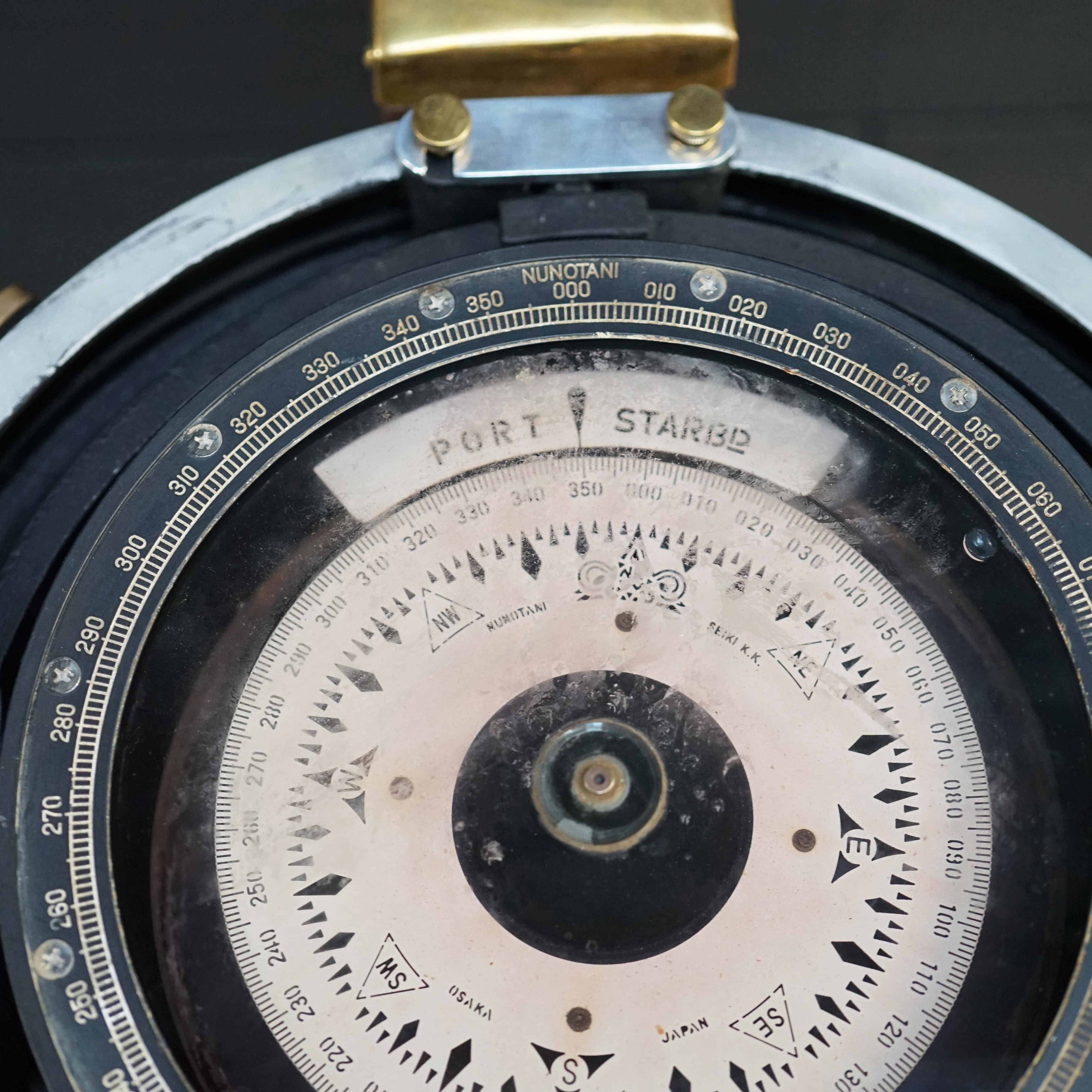 Japanese Merchant Navy Ship's Binnacle - 70s Trinity Marine