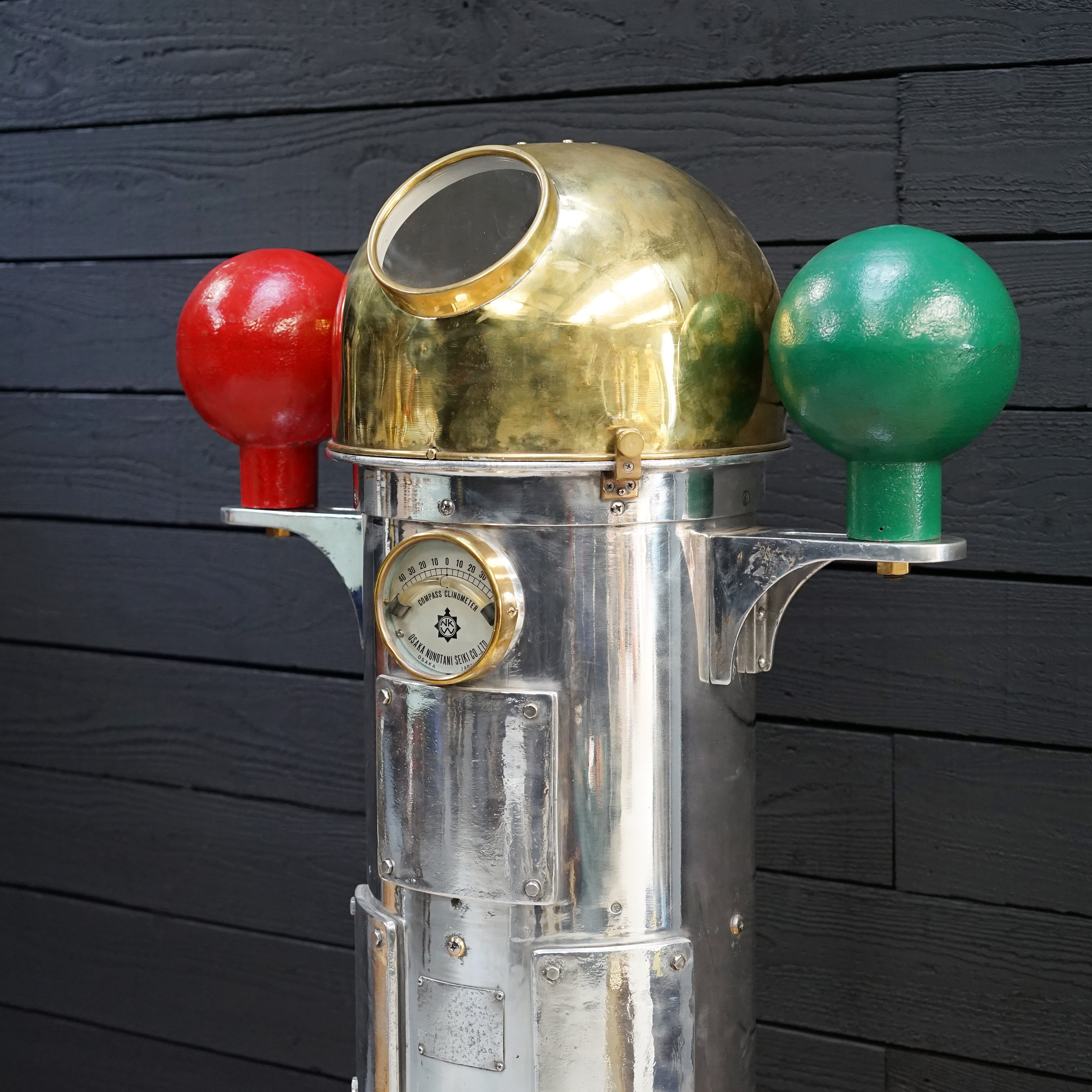 Japanese Merchant Navy Ship's Binnacle - 70s Trinity Marine