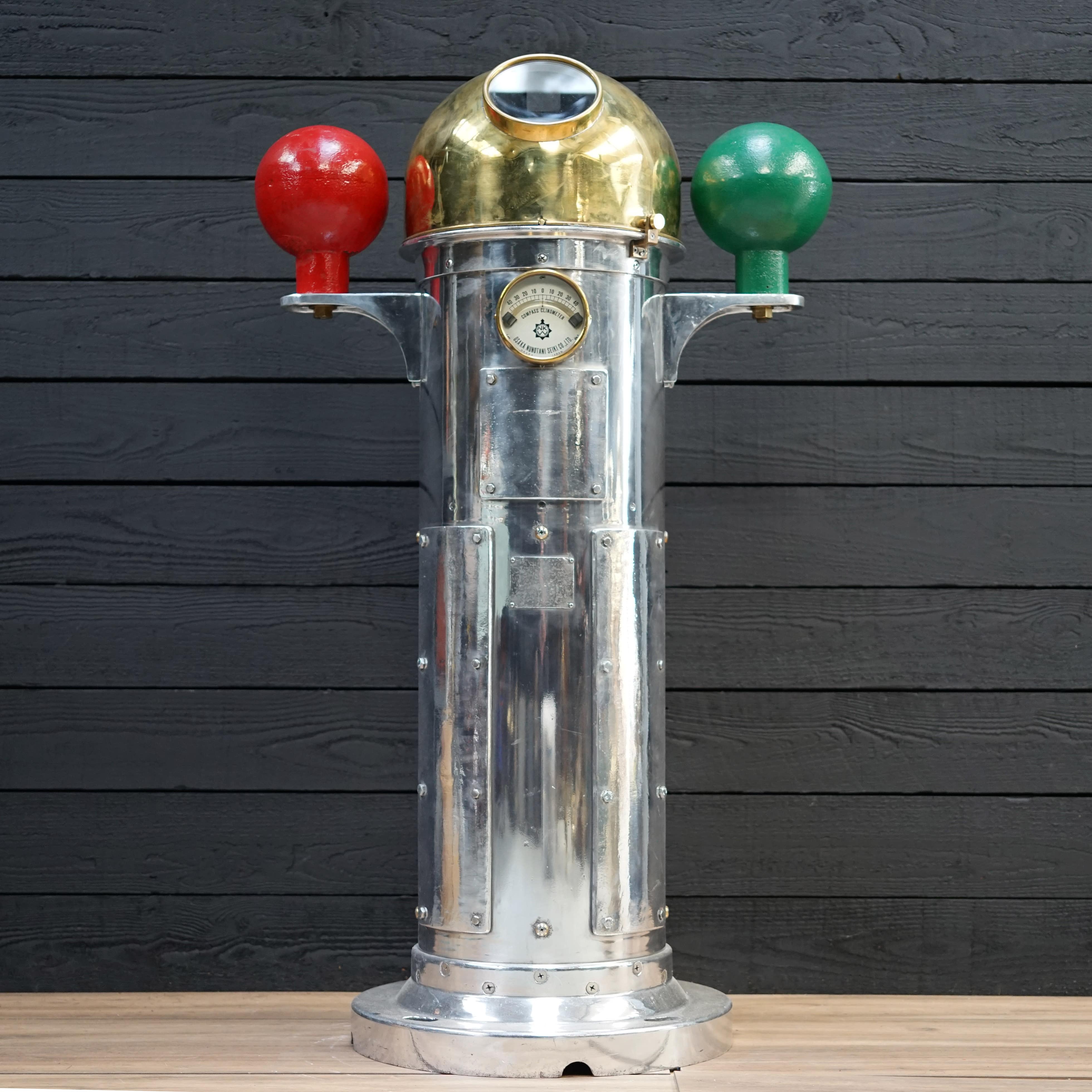 Japanese Merchant Navy Ship's Binnacle - 70s Trinity Marine