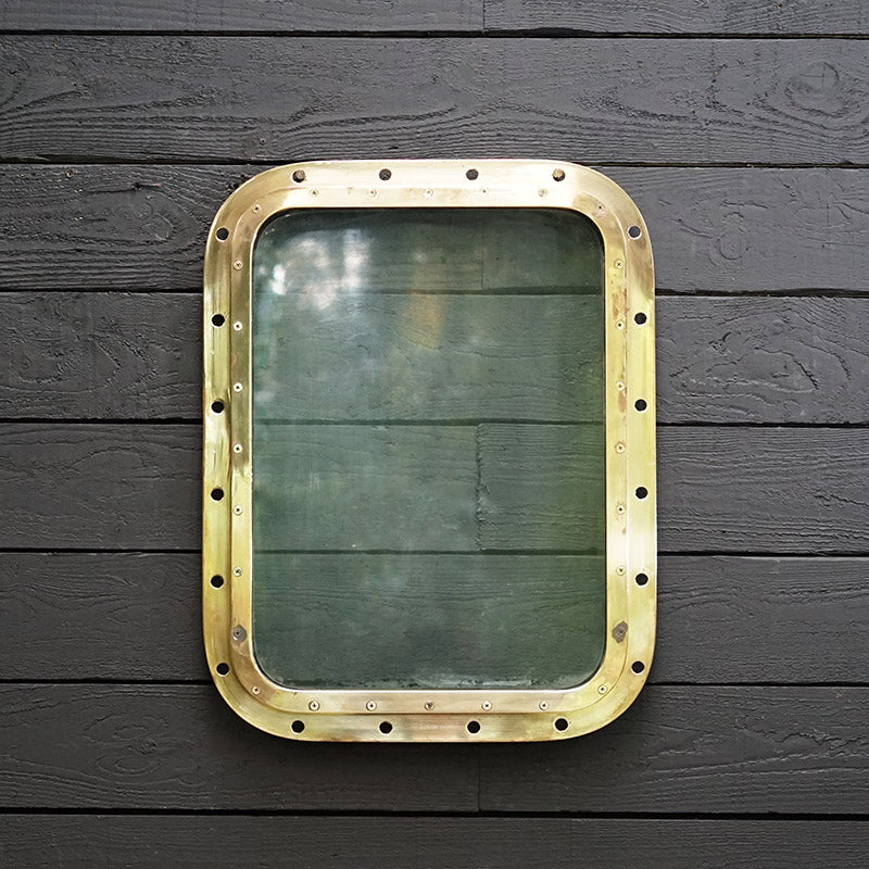 Japanese Warship Brass Window - 67 x 52cm Trinity Marine