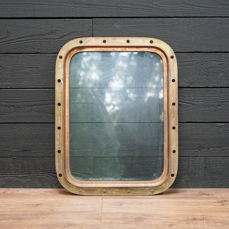 Japanese Warship Brass Window - 67 x 52cm Trinity Marine