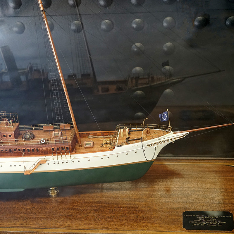 Large Exhibition Grade Model of Liptons Steam Yacht ‘Erin’ Trinity Marine