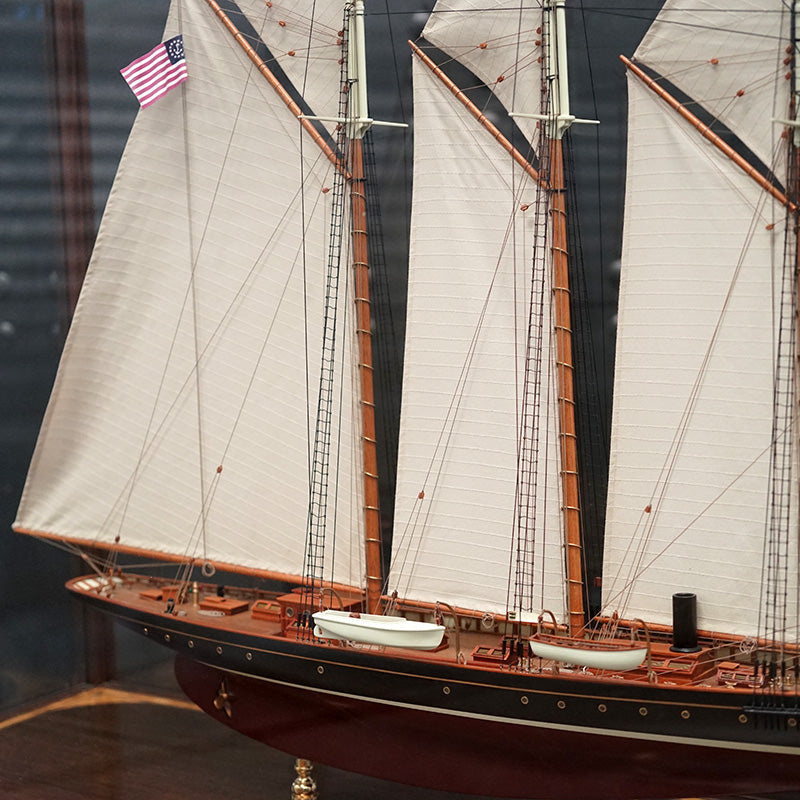 Large Exhibition Grade Model of Yacht ‘Atlantic’ Trinity Marine