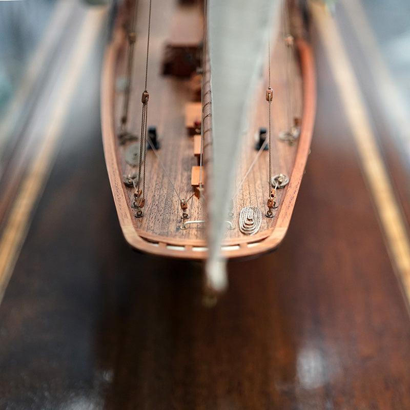 Large Exhibition Grade Model of Yacht ‘Atlantic’ Trinity Marine