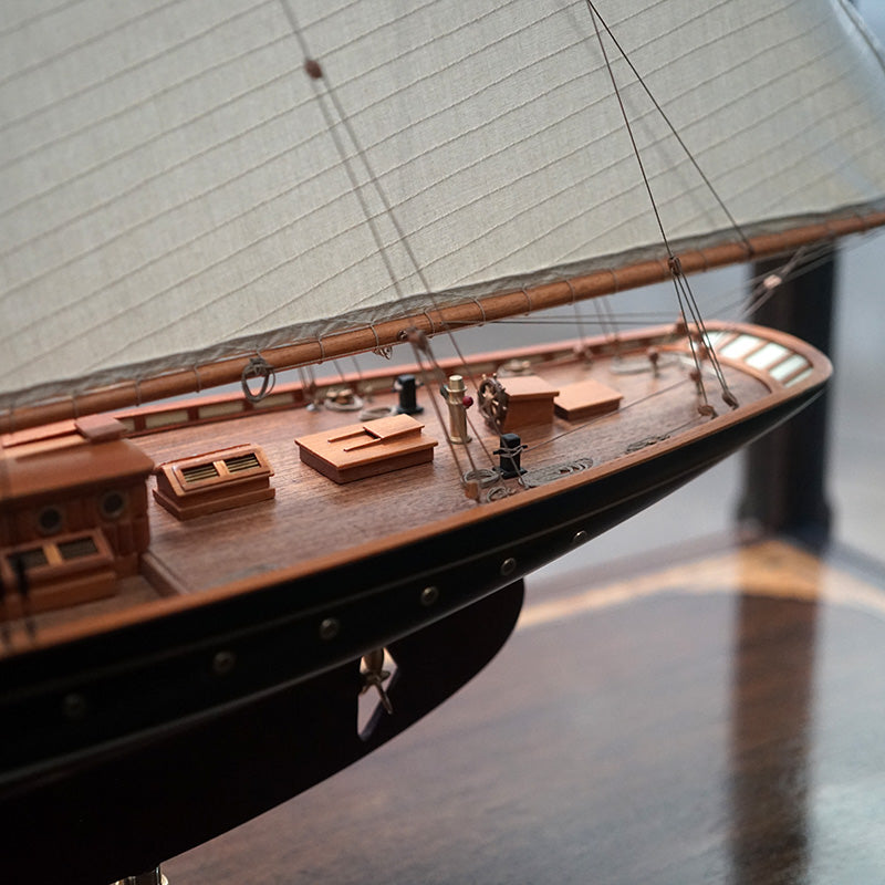 Large Exhibition Grade Model of Yacht ‘Atlantic’ Trinity Marine