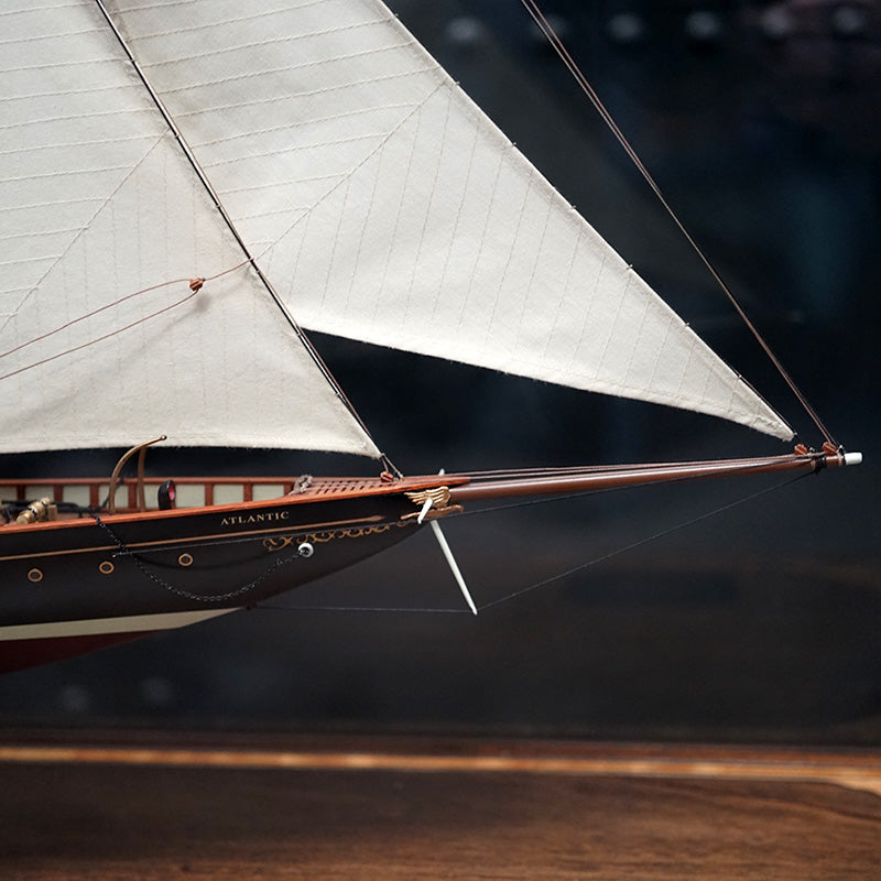 Large Exhibition Grade Model of Yacht ‘Atlantic’ Trinity Marine
