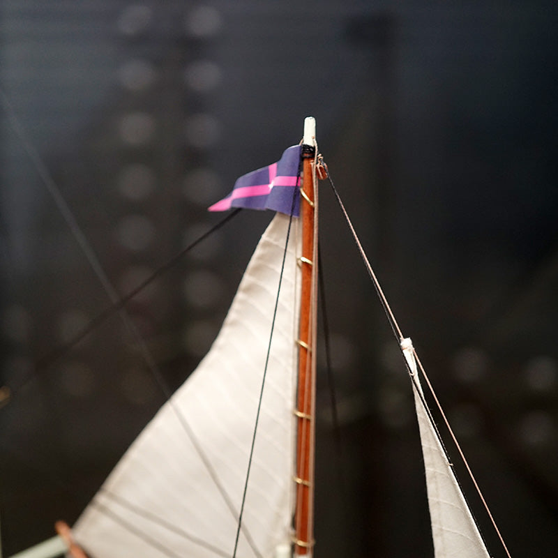 Large Exhibition Grade Model of Yacht ‘Atlantic’ Trinity Marine